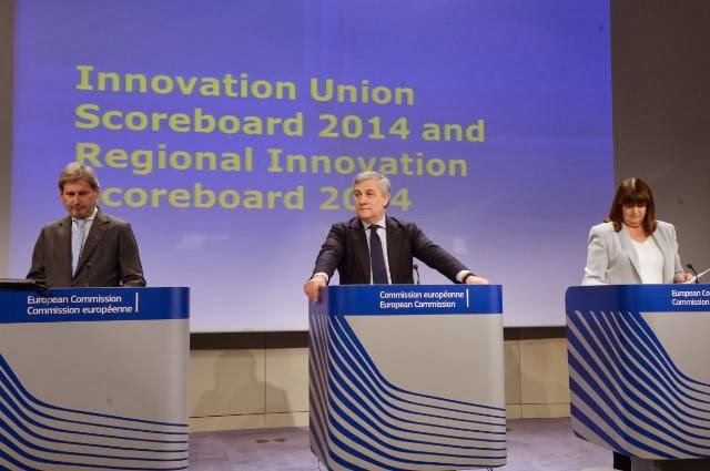 I commissari Tajani, Hahn e Georghian-Quinn