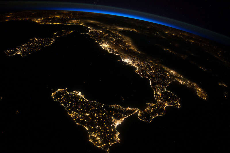 Italia Dallo Spazio (NASA, International Space Station, 07/26/14)