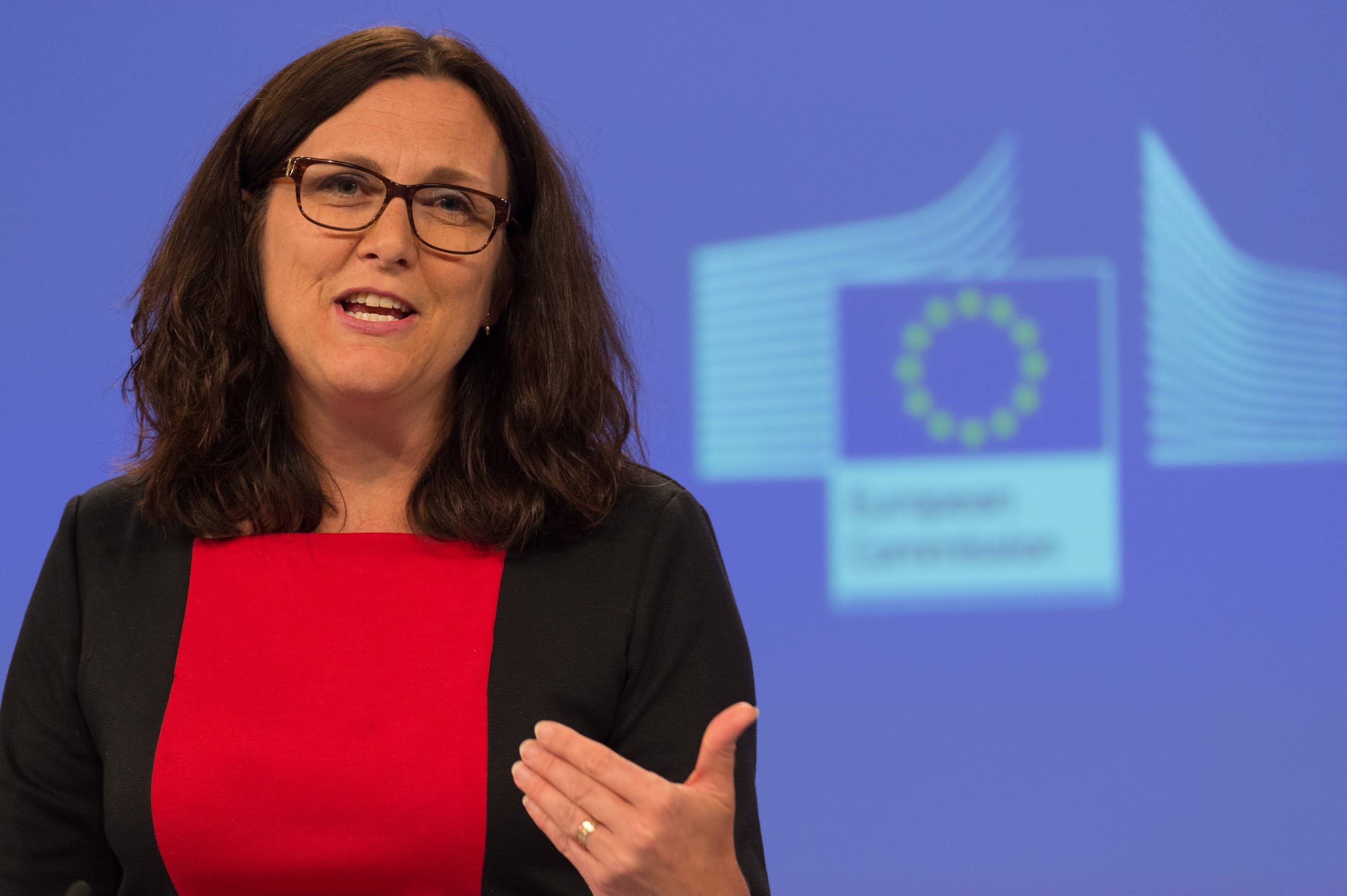 Cecilia Malmstroem - © European Union, 2015 / Source: EC - Audiovisual Service / Photo: Georges Boulougouris
