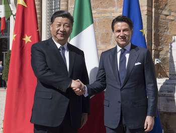 Italia-Cina - foto Governo.it