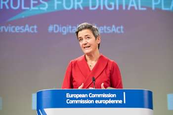 Aiuti di stato - Margrethe Vestager - Photographer: Aurore Martignoni/ European Union, 2020 / Source: EC - Audiovisual Service