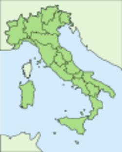 Italia, Regioni - immagine di Wikisoft* @@@-fr 