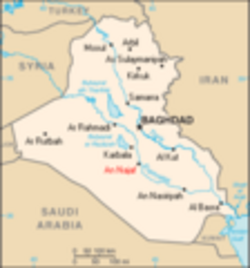 Map of Iraq - immagine di Bontenbal