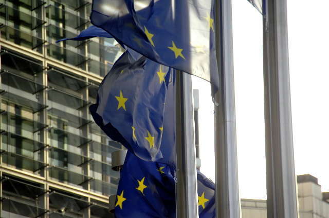 European flags - Credit © European Union, 2011